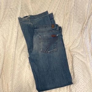 seven for all mankind dojo jeans size 30